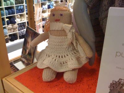 John Lewis knitted doll